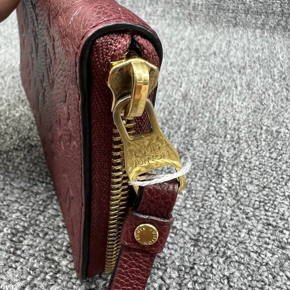 Louis Vuitton LV Long Wallet Red Monogram Empreinte 375-081825 - Picture 6 of 12